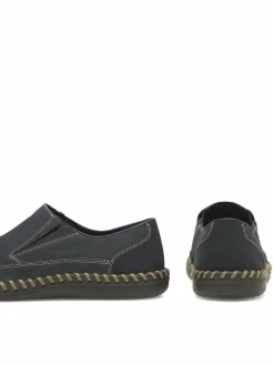 Scarpe basse B2454-14 Blu scuro