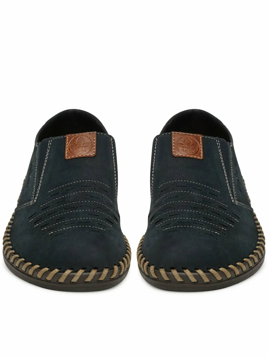 Scarpe basse B2457-14 Blu scuro