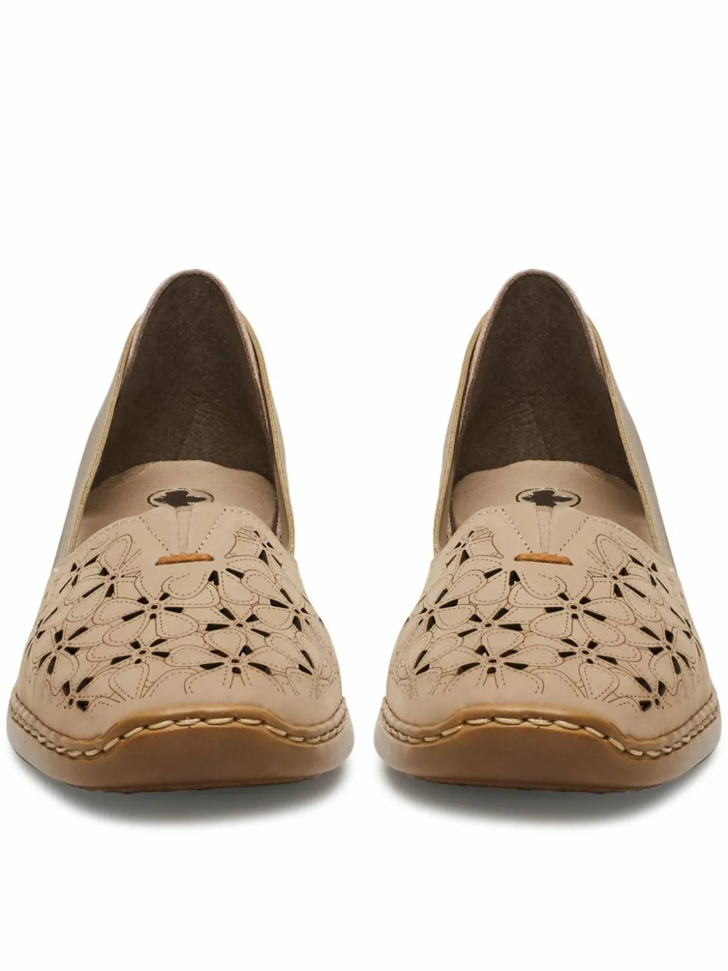 Scarpe basse 41356-60 Beige