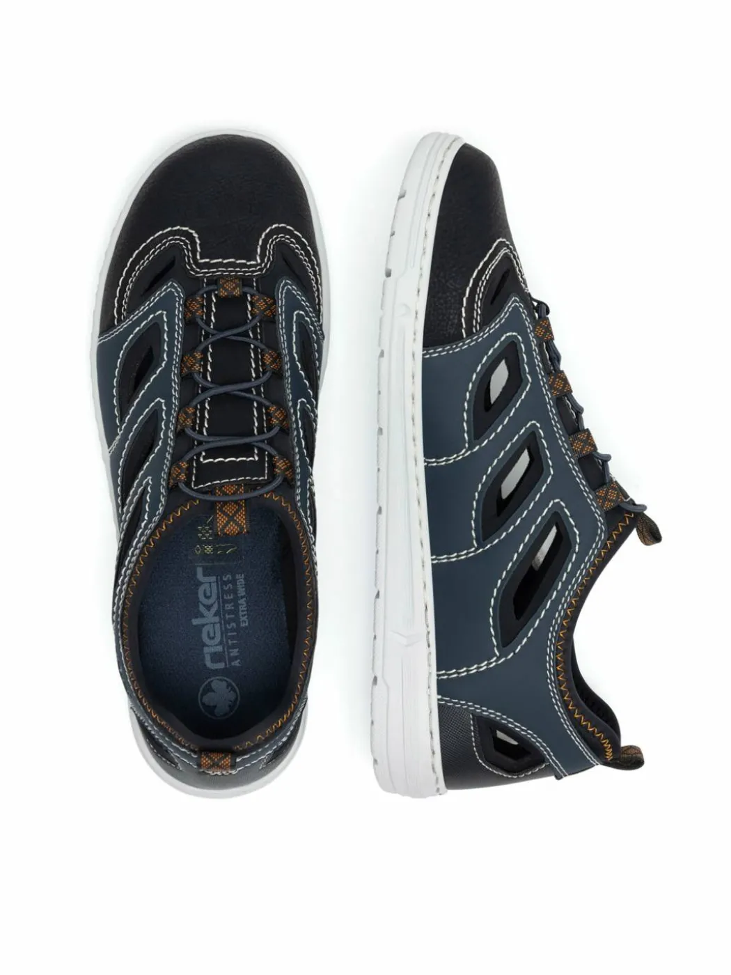 Scarpe basse 08665-14 Blu