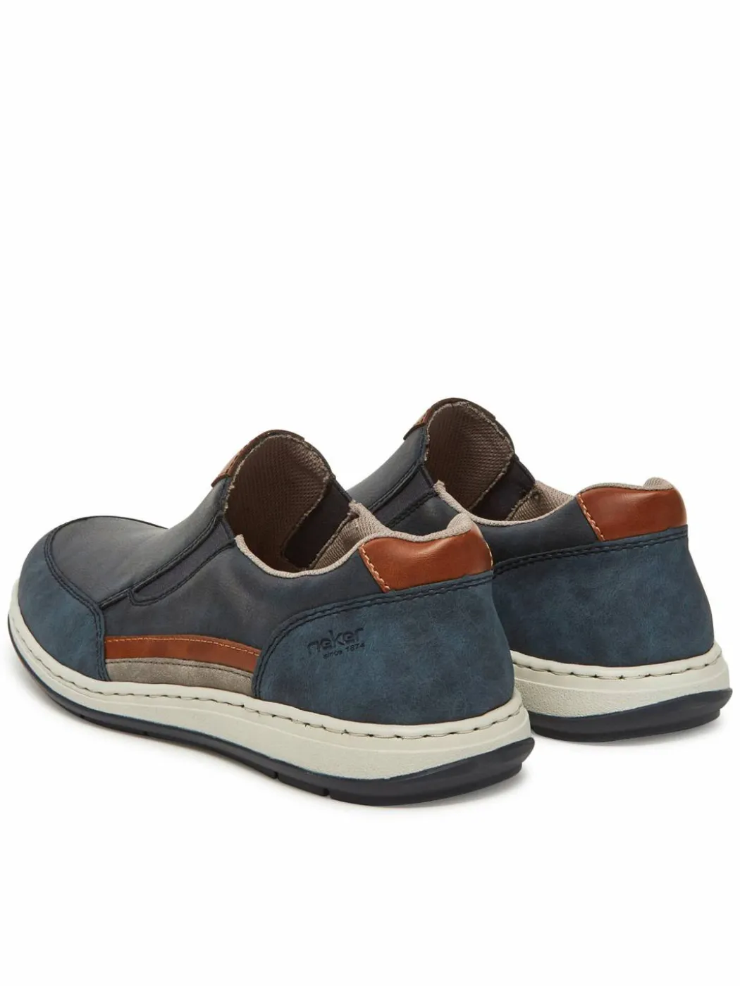 Scarpe basse 17381-14 Blu scuro