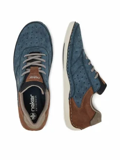 Scarpe basse 07506-16 Blu scuro