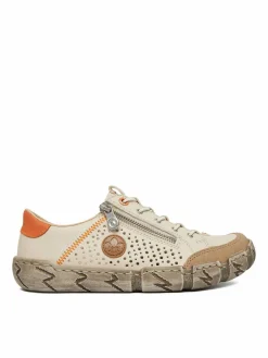 Scarpe basse L0355-61 Beige