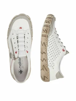 Scarpe basse L0355-80 Bianco