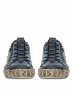 Scarpe basse L0357-12 Blu