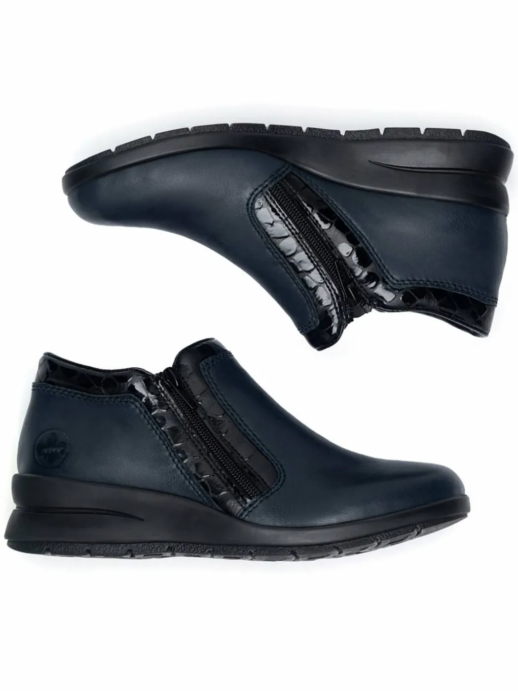 Scarpe basse L4883-14 Blu scuro
