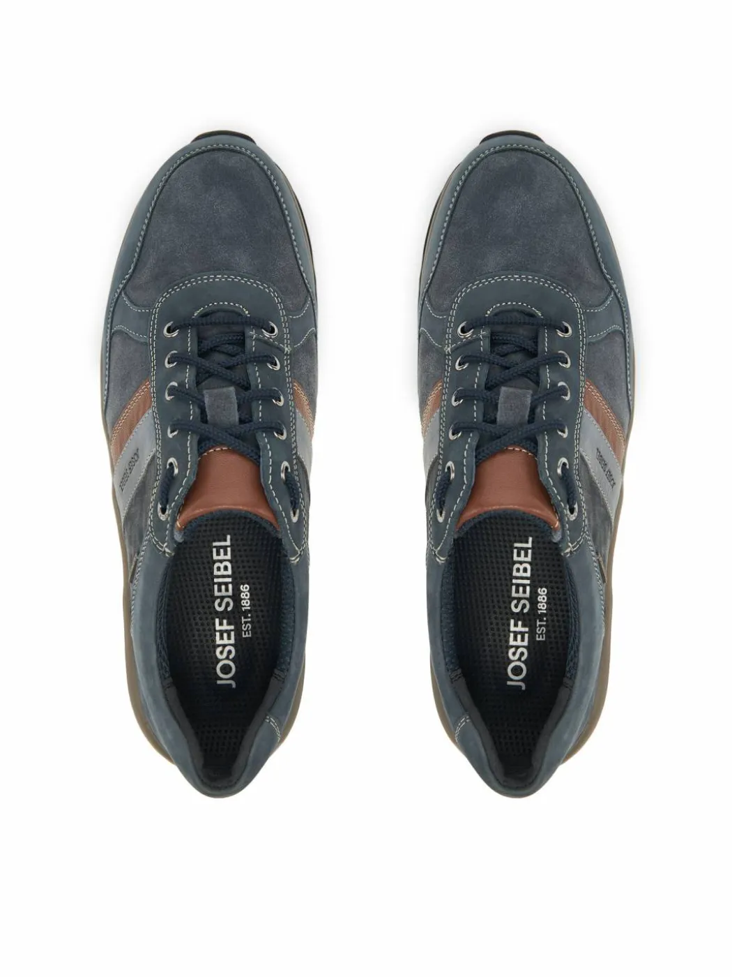Scarpe basse LEROY 56 TE518 Blu scuro
