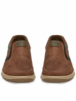 Scarpe basse 17371-25 Marrone