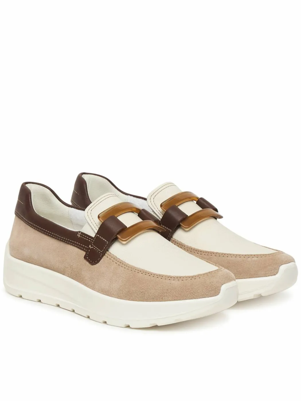 Scarpe basse New York 12-25122-07 Beige
