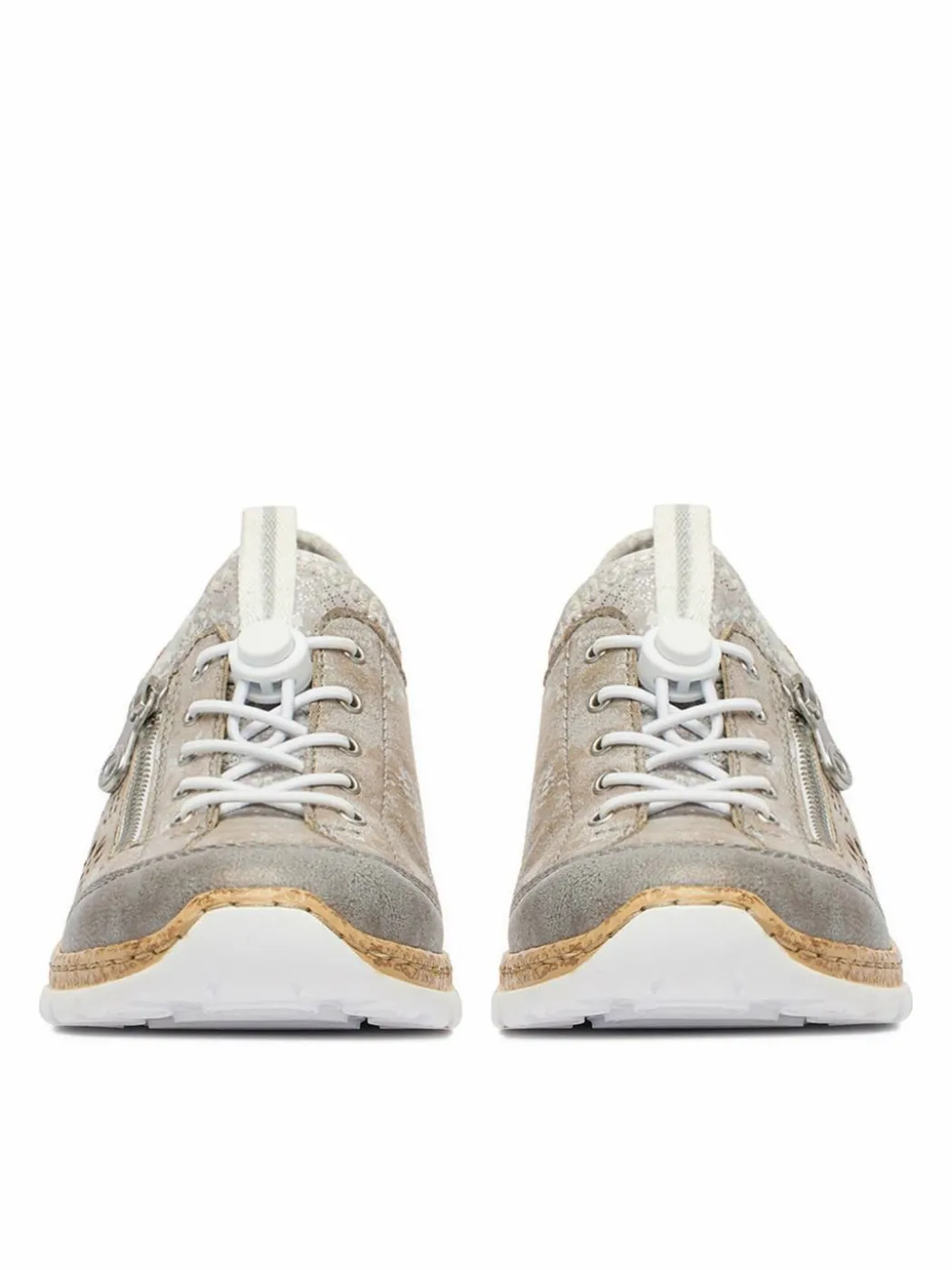 Scarpe basse N42K6-40 Grigio