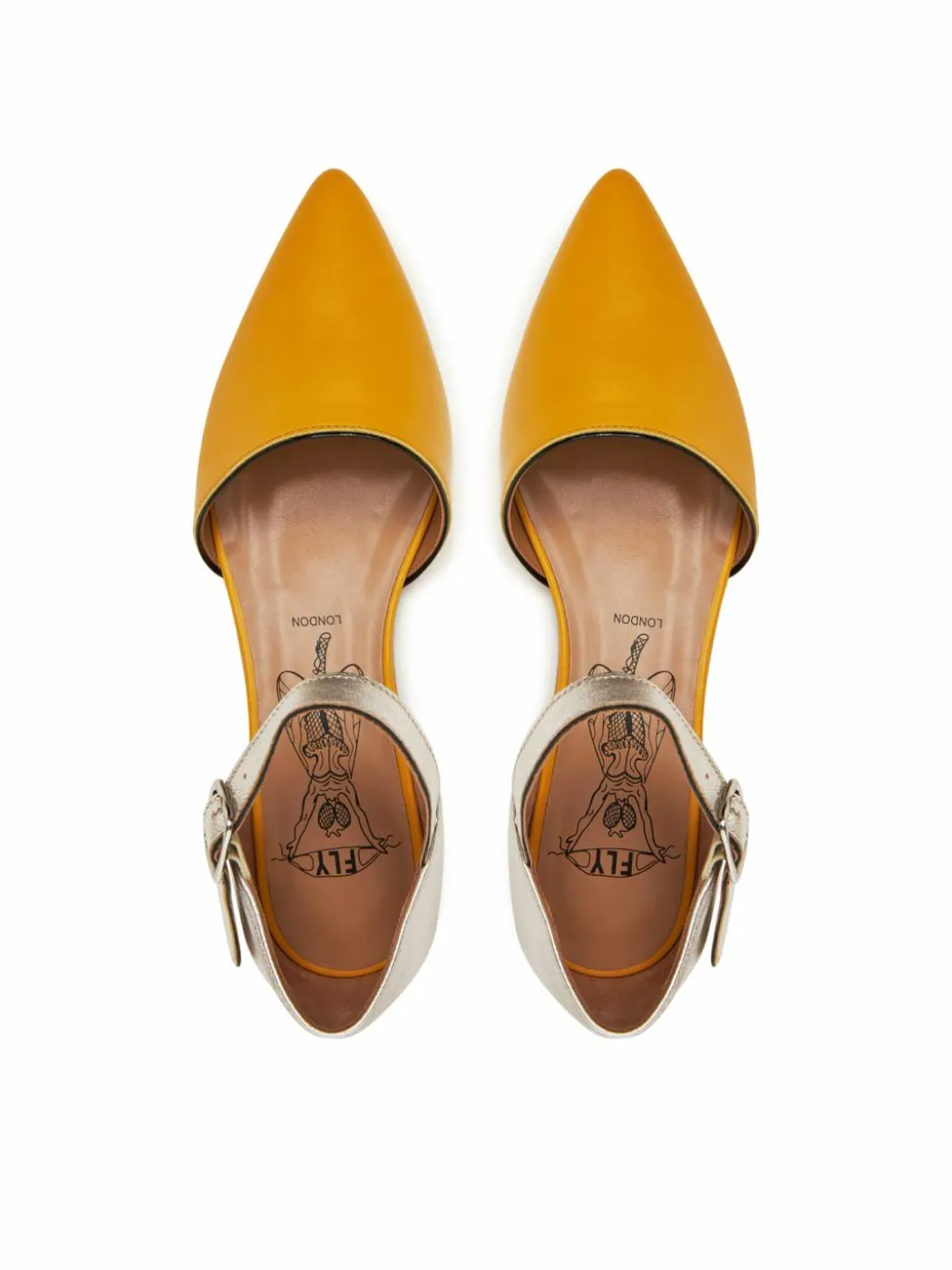 Scarpe basse Sarjfly P145266000 Giallo