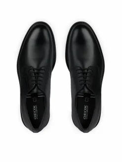 Scarpe basse Stringate U45CGB-00043 C9999 Nero