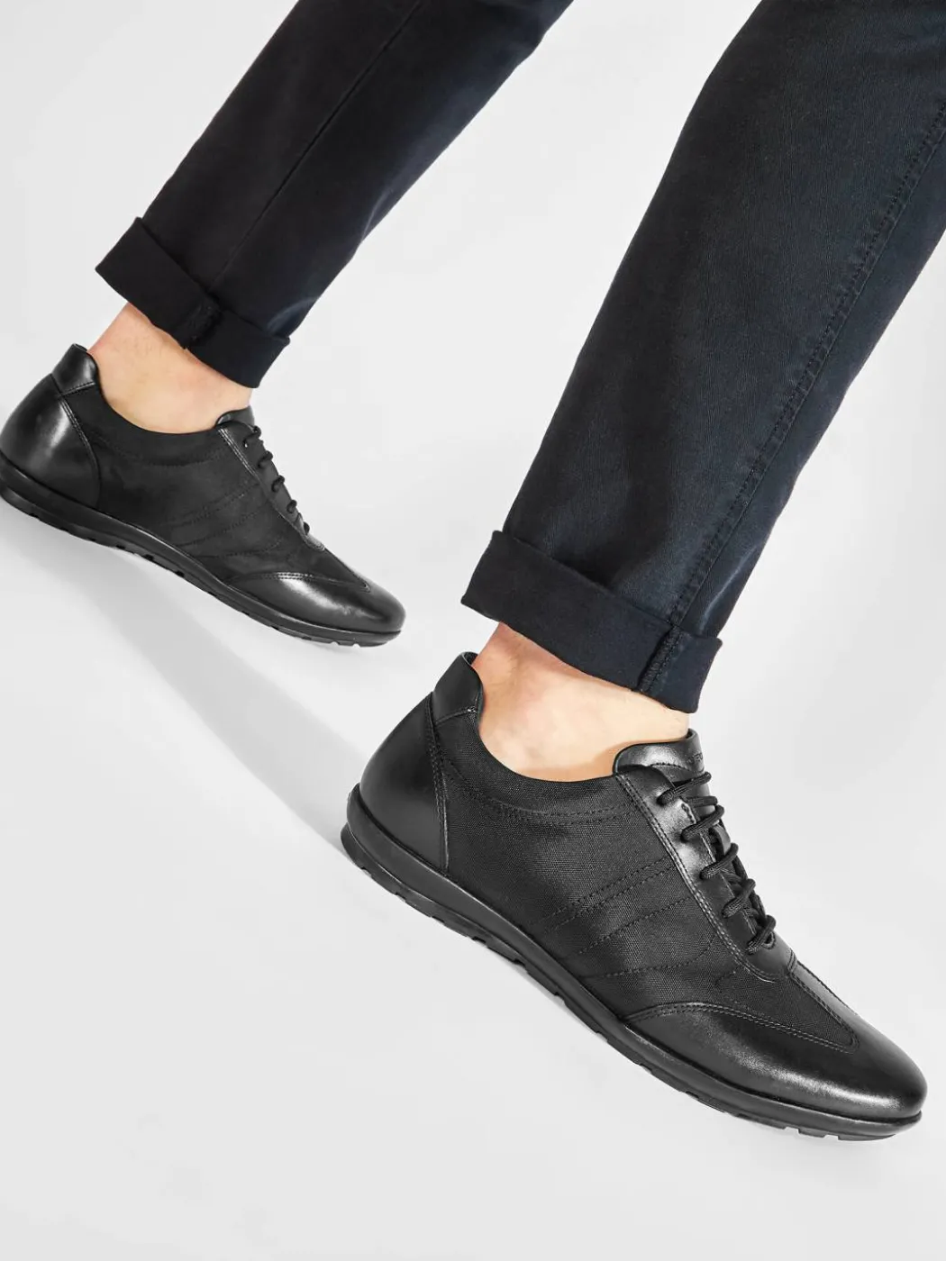 Scarpe basse U Symbol B U74A5B 01143 C9999 Nero