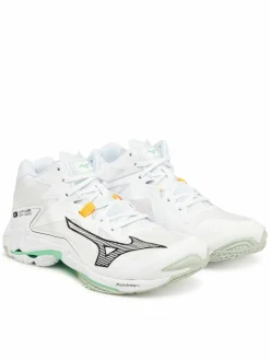 Scarpe indoor Wave Lightning Z8 Mid V1GA2405 Bianco