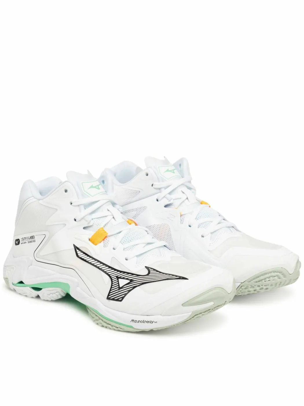 Scarpe indoor Wave Lightning Z8 Mid V1GA2405 Bianco