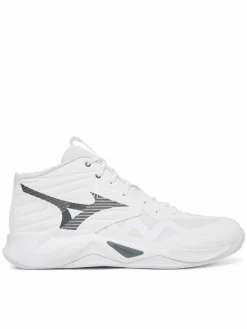 Scarpe indoor Wave Momentum Pro Mid V1GA2545 Bianco