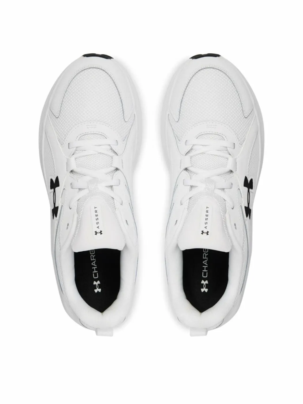 Scarpe running UA Charged+ Assert 11 6006723 Bianco