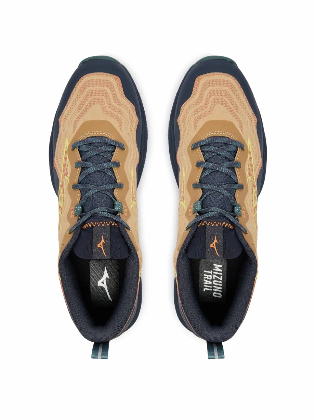 Scarpe running Wave Daichi 9 J1GJ2571 Marrone