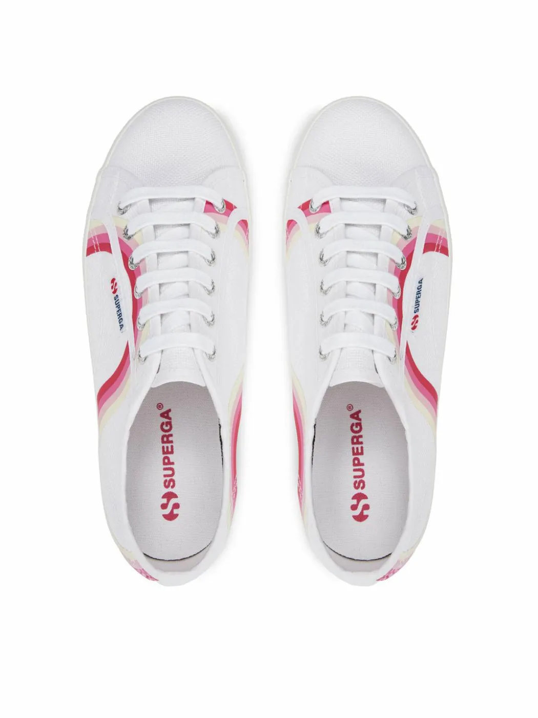 Scarpe sportive Round Stripes 2790 S4128TW Bianco