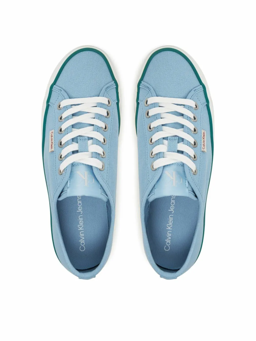 Scarpe sportive Vulc Flatform Ctn Logo Tag YW0YW01838 Celeste