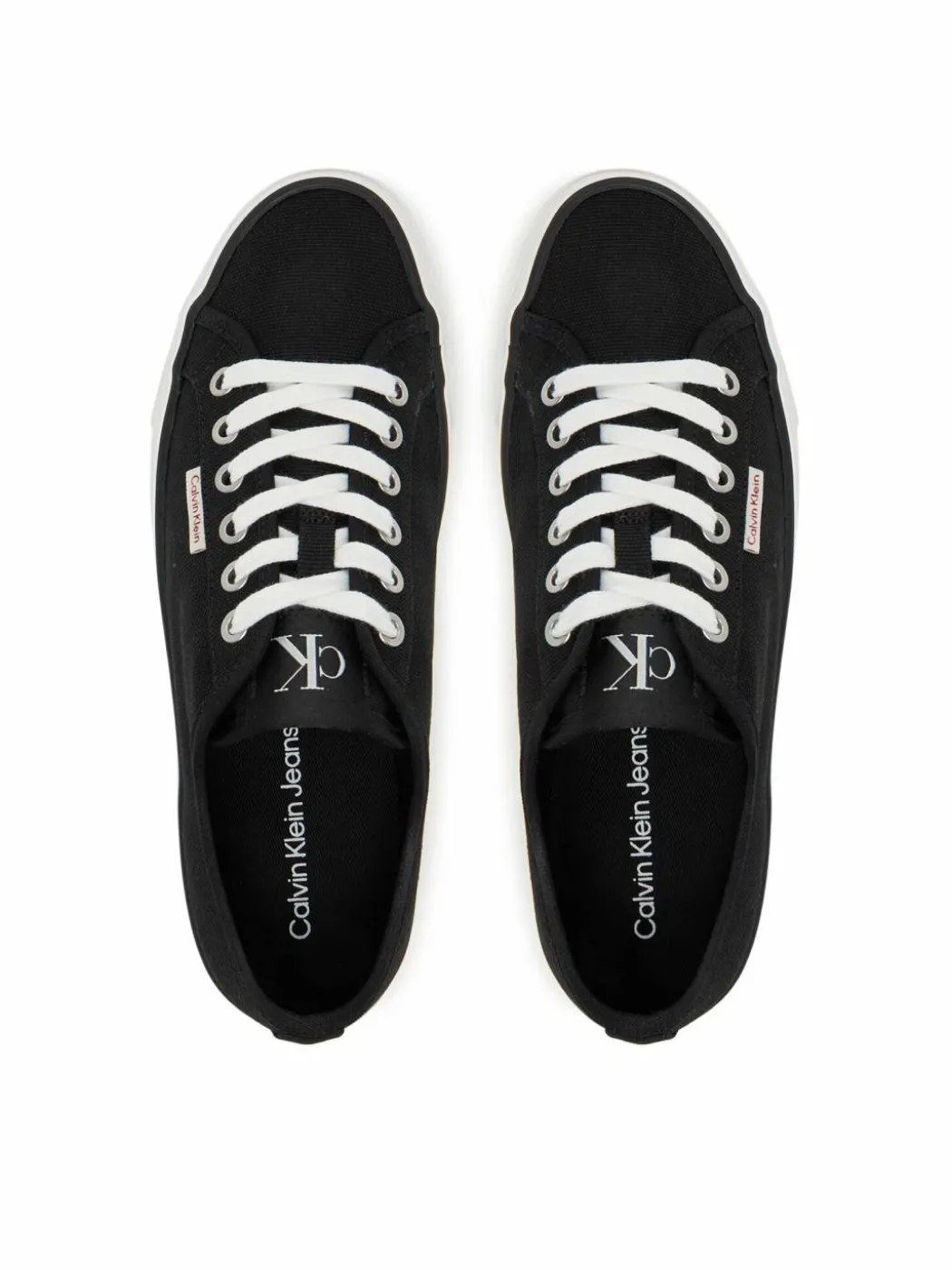 Scarpe sportive Vulc Flatform Ctn Logo Tag YW0YW01838 Nero