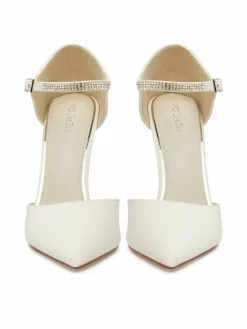 Scarpe stiletto AJ-97503-3 Écru