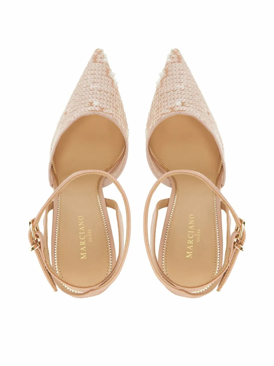 Scarpe stiletto 5BGZ48 7423A Beige