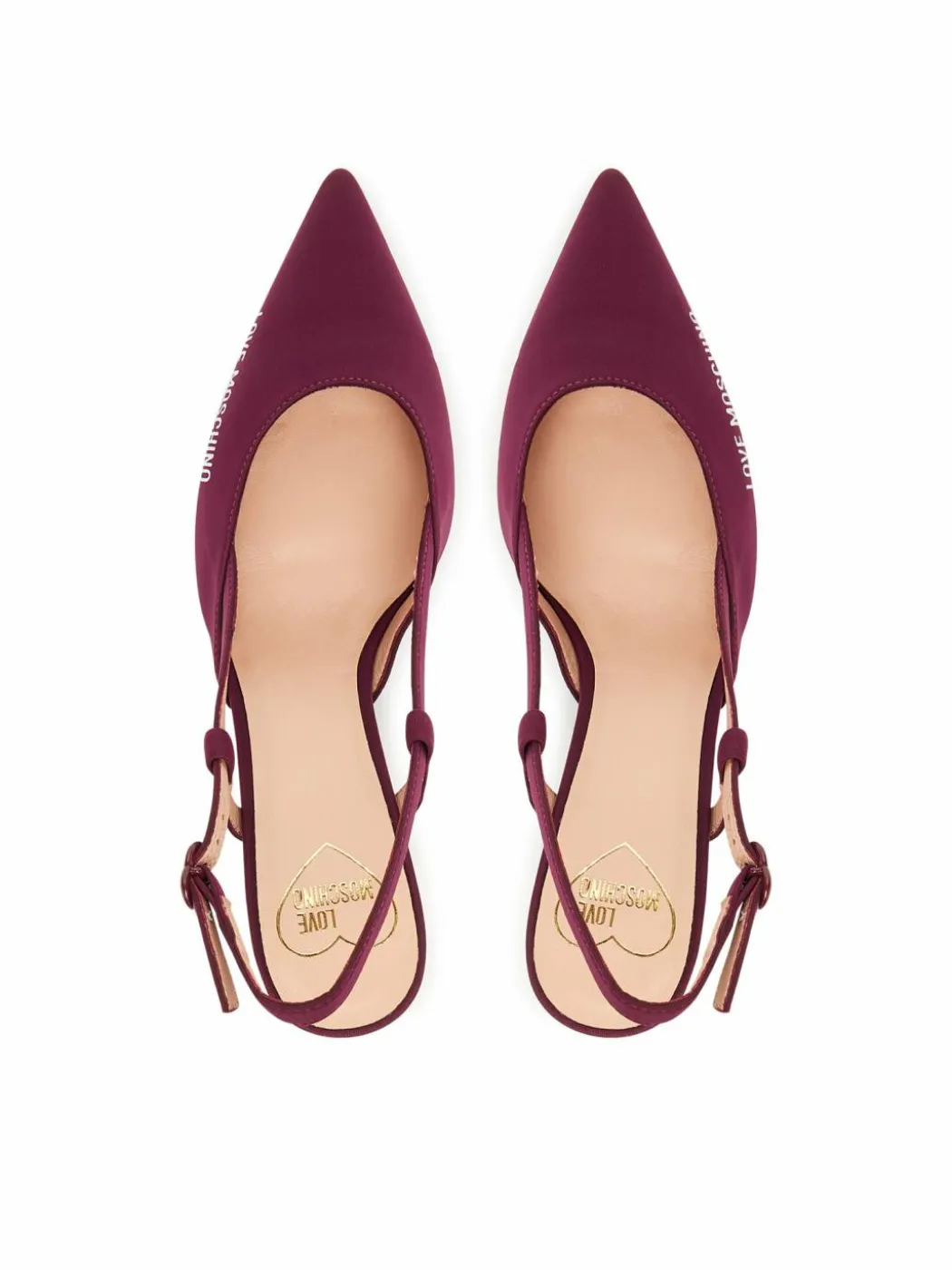 Scarpe stiletto JA10267G1NIMX55641 Bordeaux