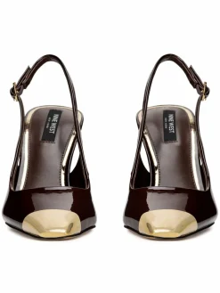Scarpe stiletto WFA3376-1 Marrone