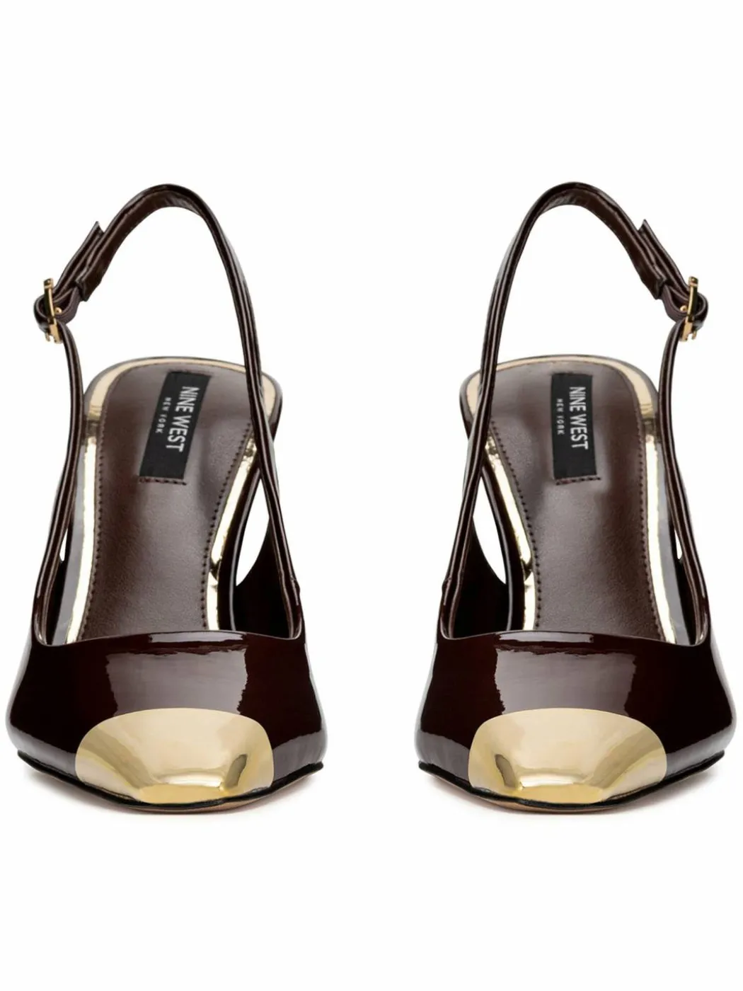 Scarpe stiletto WFA3376-1 Marrone