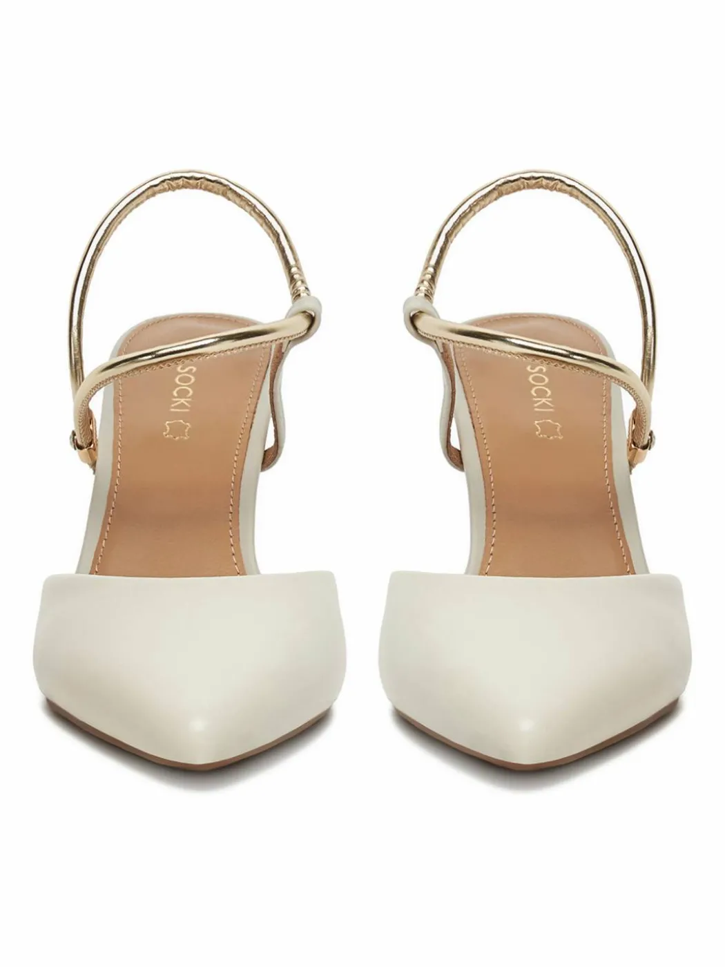 Scarpe stiletto WYL3794-6Z Bianco
