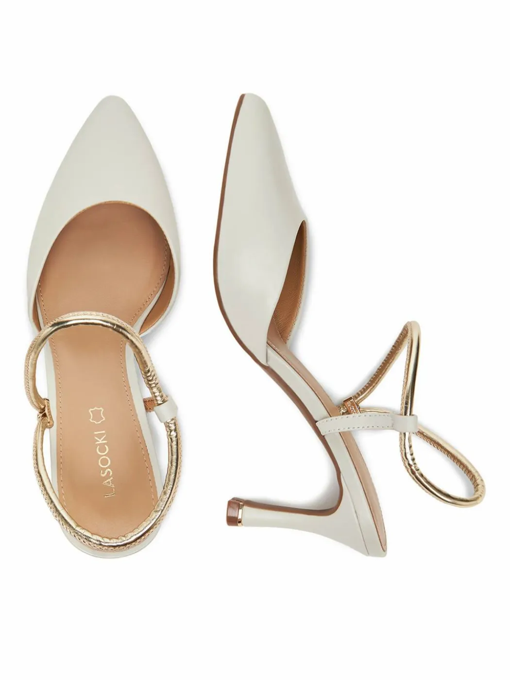 Scarpe stiletto WYL3794-6Z Bianco