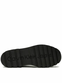 Scarponcini Flatform Zip Laceup Mg S YW0YW01554 Marrone