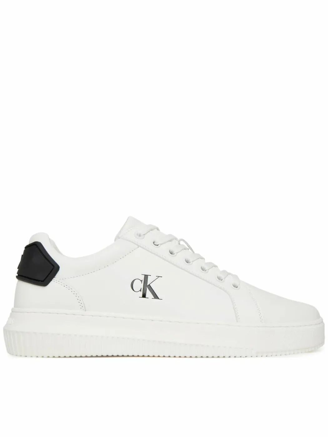 Sneakers Chunky Cupsole Ru Patch Lth YM0YM01296 Bianco