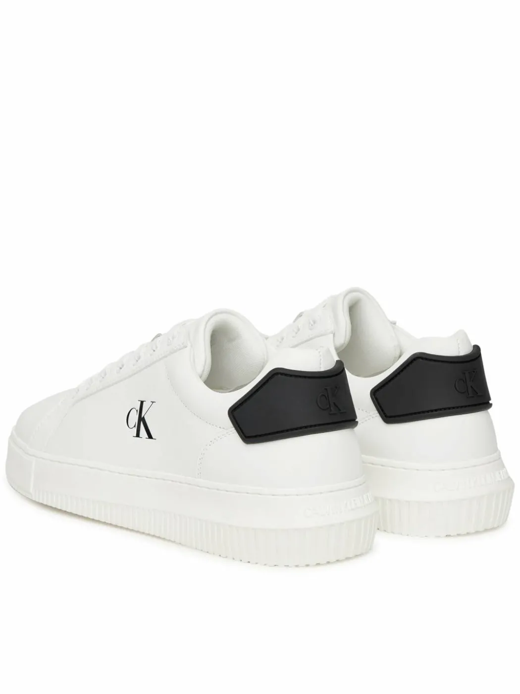 Sneakers Chunky Cupsole Ru Patch Lth YM0YM01296 Bianco