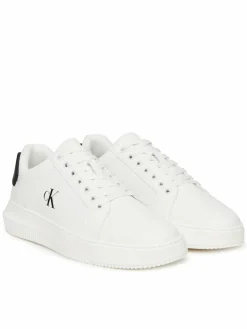 Sneakers Chunky Cupsole Ru Patch Lth YM0YM01296 Bianco