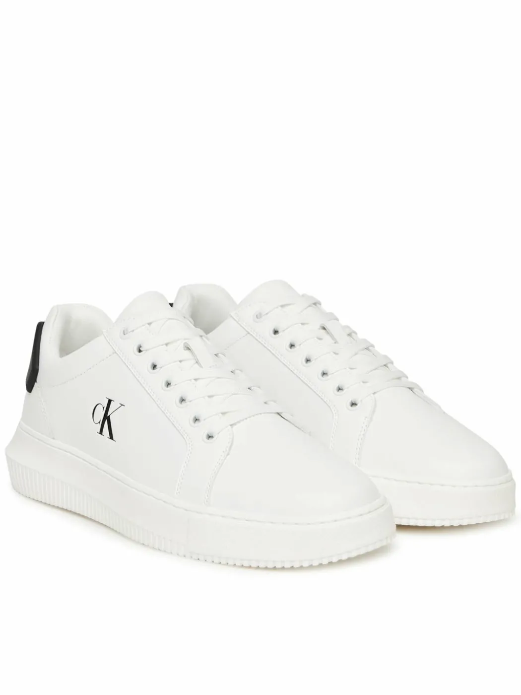Sneakers Chunky Cupsole Ru Patch Lth YM0YM01296 Bianco