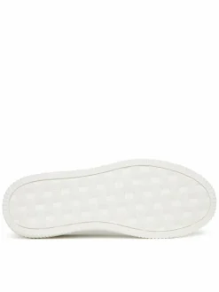 Sneakers Chunky Cupsole Ru Patch Lth YM0YM01296 Bianco