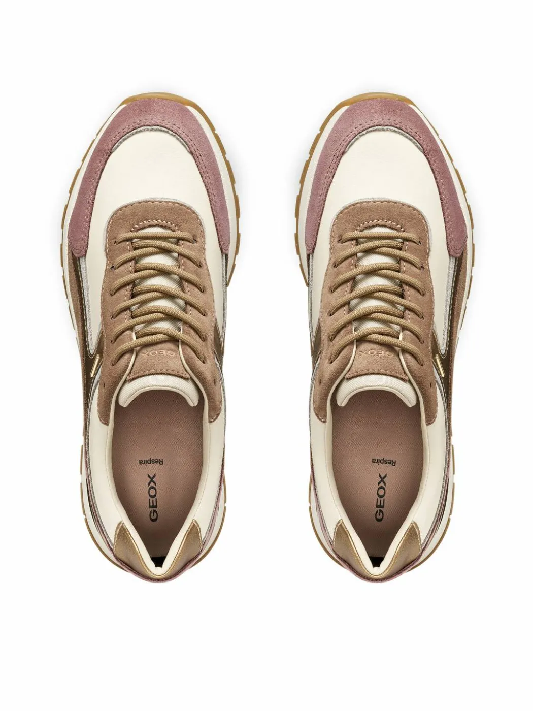 Sneakers D Desya B Abx D563LB 8522 C1SD6 Crema