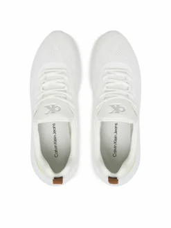 Sneakers Eva Runner Tech Knit YM0YM01293 Bianco