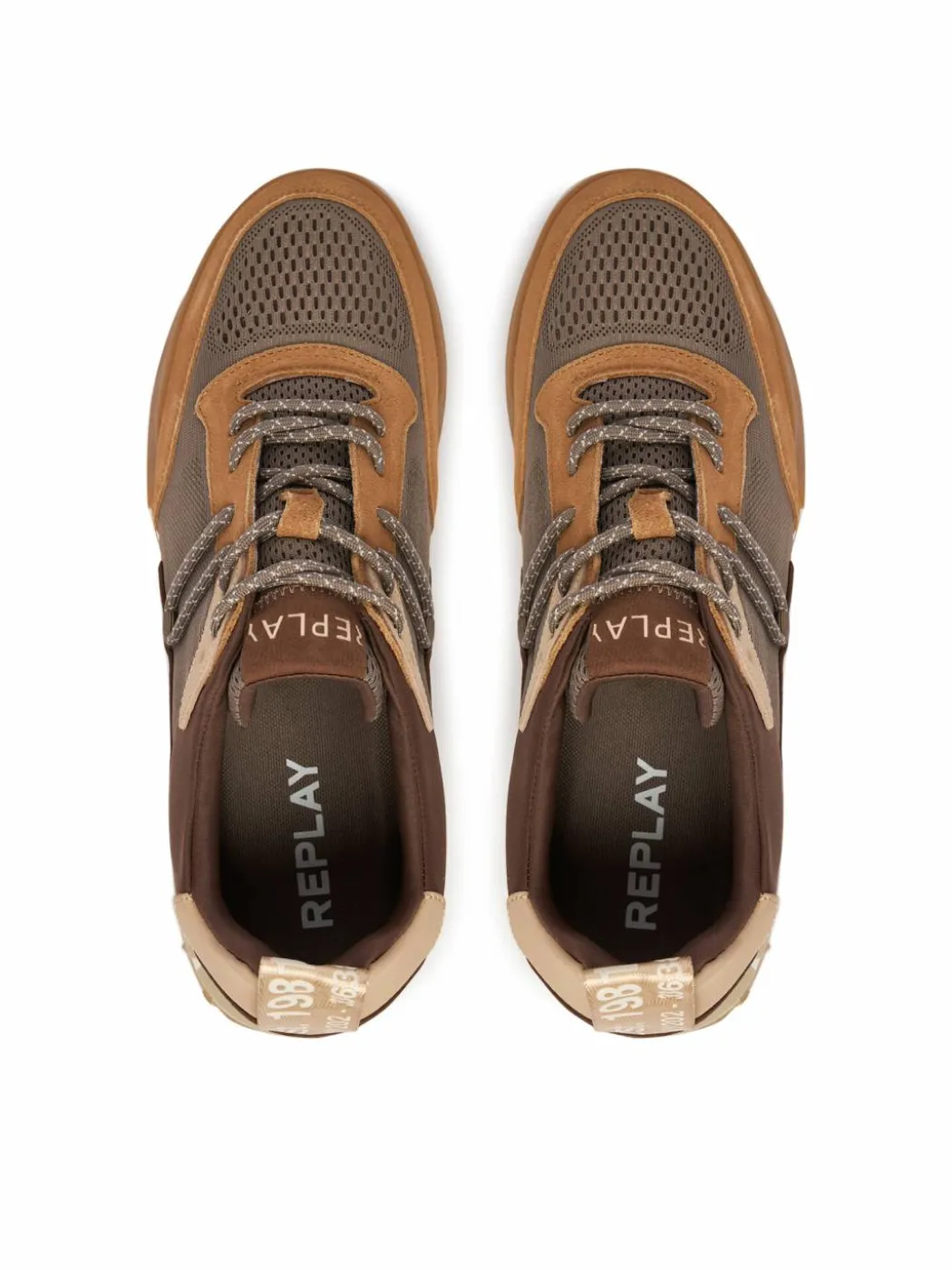 Sneakers GMS1P .000.C0072L Marrone