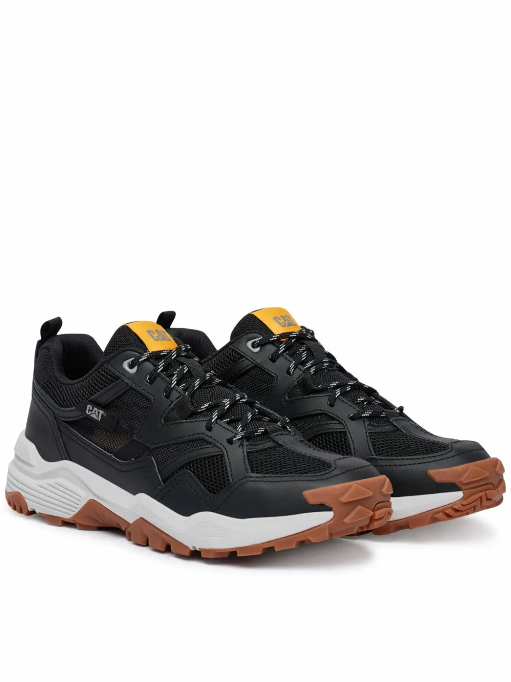 Sneakers Grapple Leather Mesh P726658 Nero