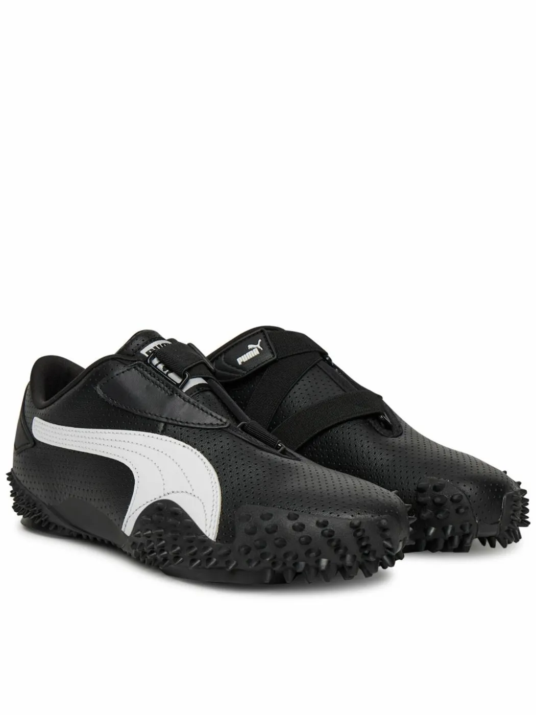 Sneakers Mostro Perforated Leather 397331 02 Nero