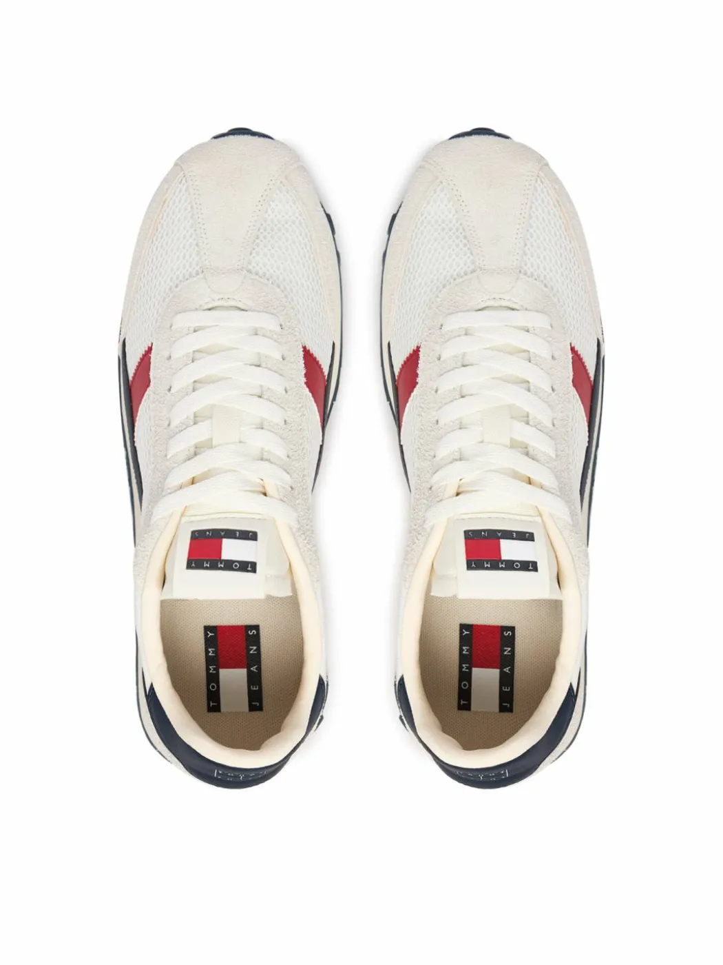 Sneakers Retro Runner Archive Open Mesh EM0EM01715 Bianco