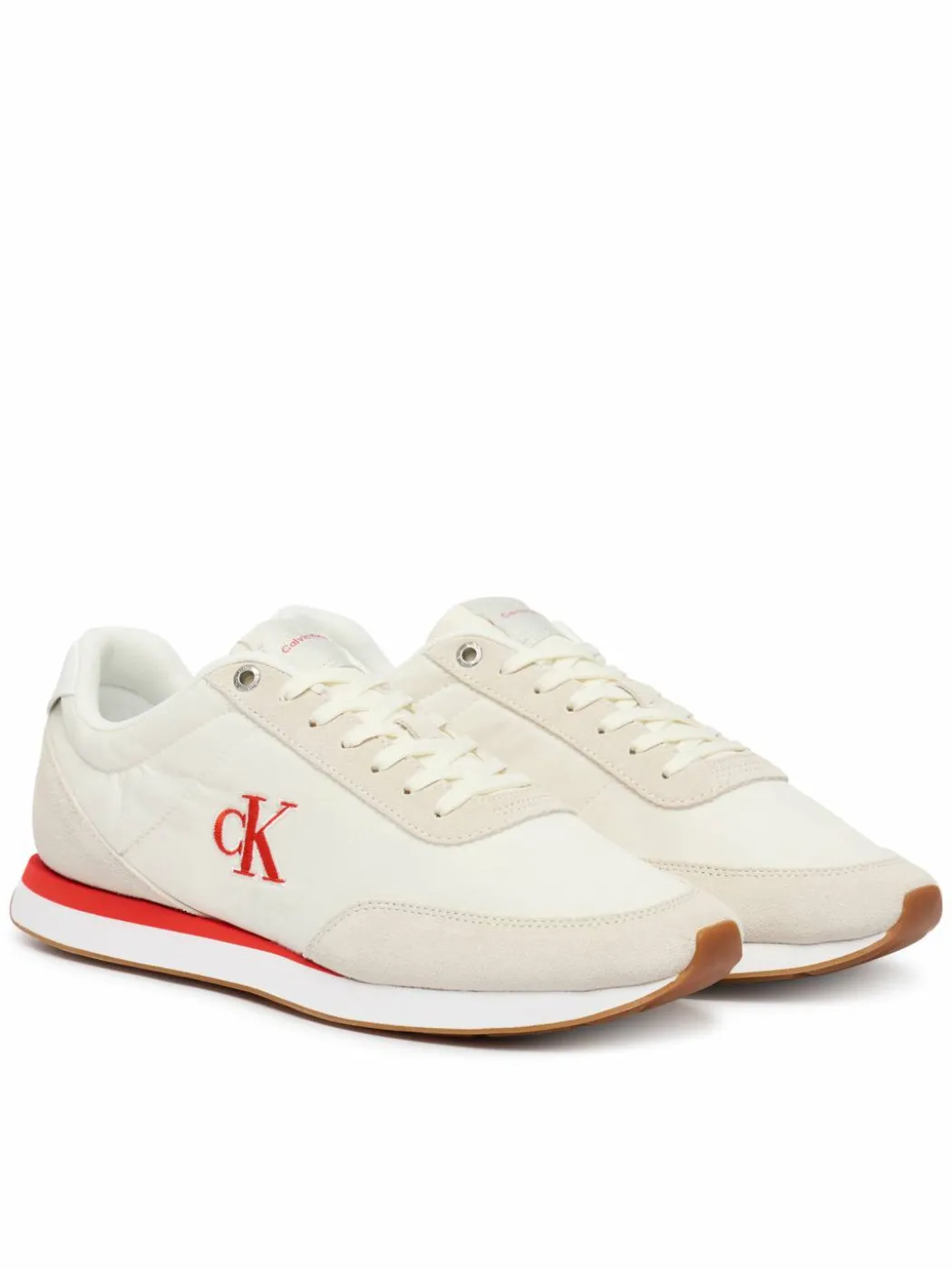 Sneakers Retro Runner Ess Mix Mat YM0YM01361 Beige