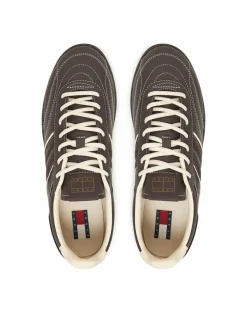 Sneakers The Greenwich Edge Stitching EM0EM01708 Marrone