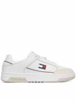 Sneakers Tjm Cupsole Leather EM0EM01660 Bianco