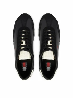 Sneakers Tjm Retro Runner Archive Mix Mat EM0EM01763 Nero