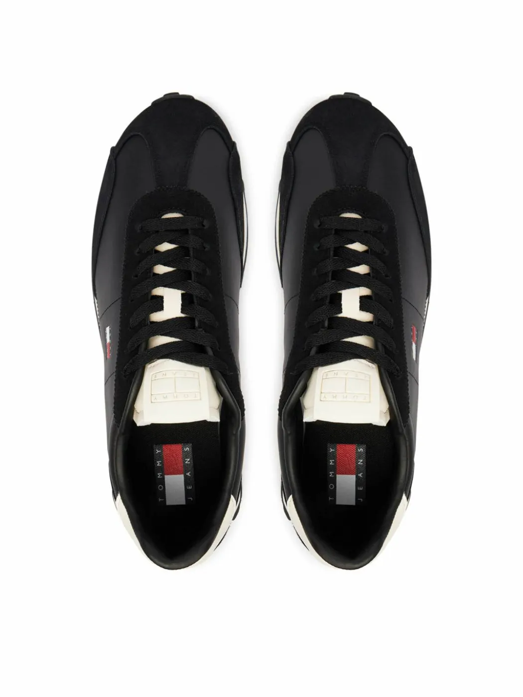 Sneakers Tjm Retro Runner Archive Mix Mat EM0EM01763 Nero