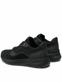 Sneakers Trevor Mixed-Media Trainer 42F4TRFS7D Nero